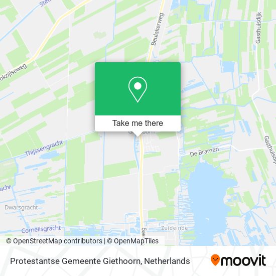 Protestantse Gemeente Giethoorn Karte