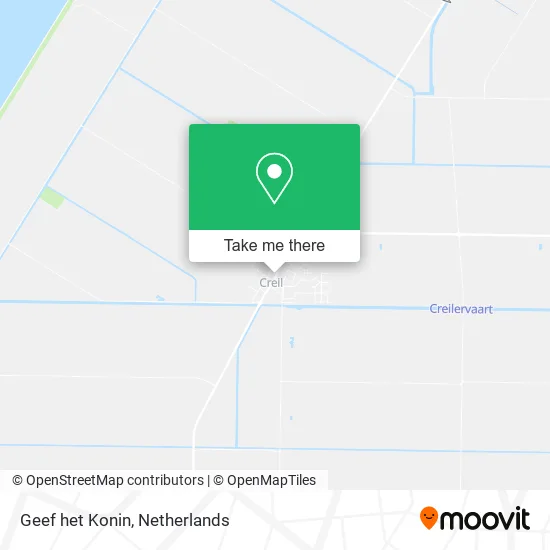 Geef het Konin map