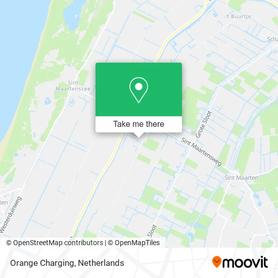 Orange Charging map