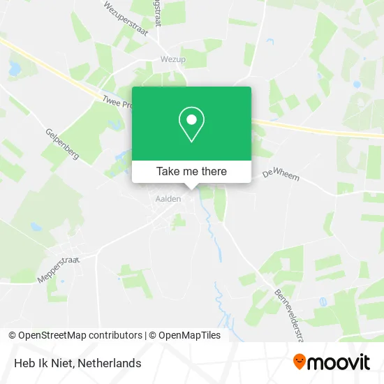 Heb Ik Niet map