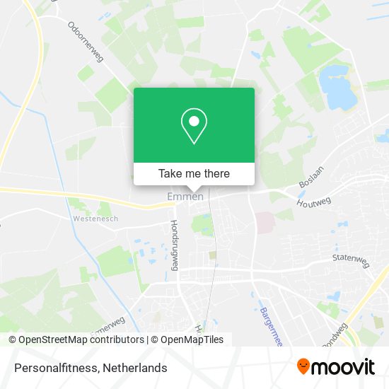 Personalfitness map