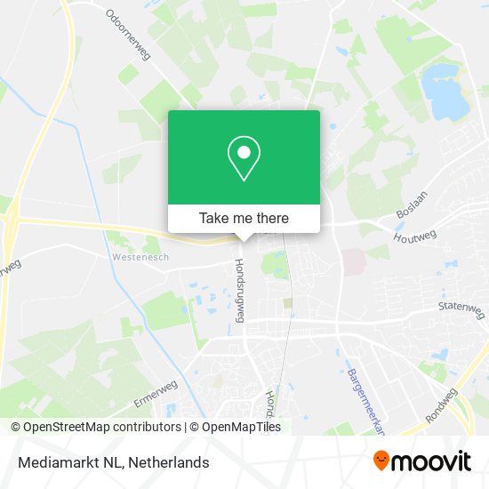 Mediamarkt NL map