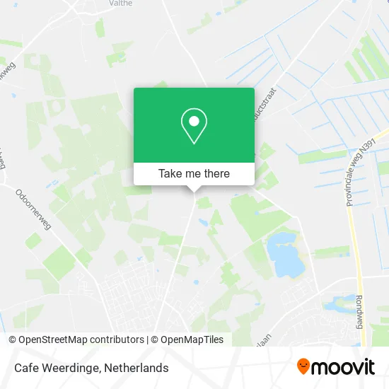 Cafe Weerdinge map