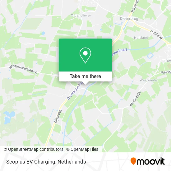 Scopius EV Charging map