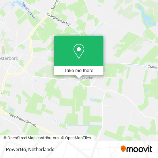 PowerGo map