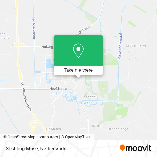 Stichting Muse map