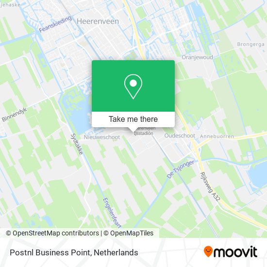 Postnl Business Point map
