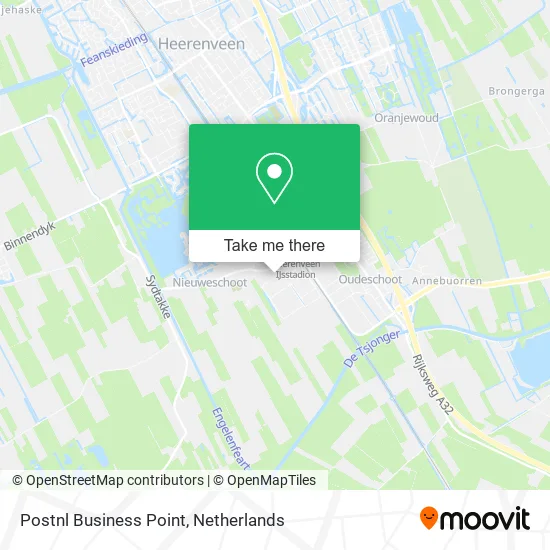 Postnl Business Point map