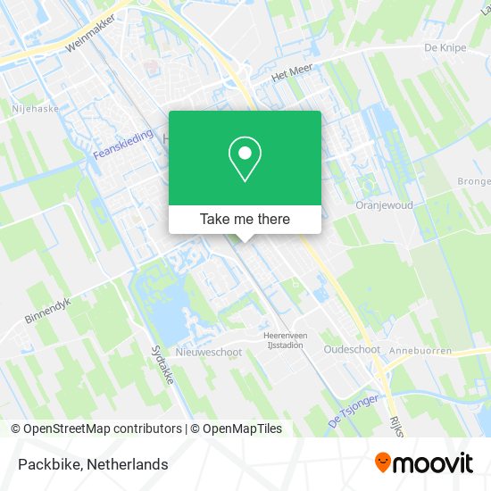 Packbike map