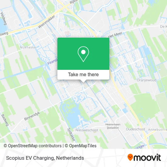 Scopius EV Charging map