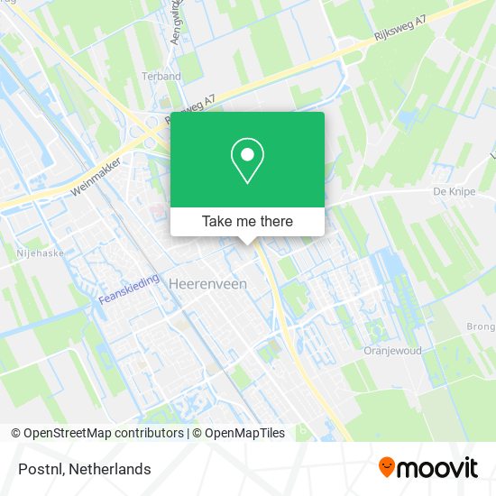 Postnl map