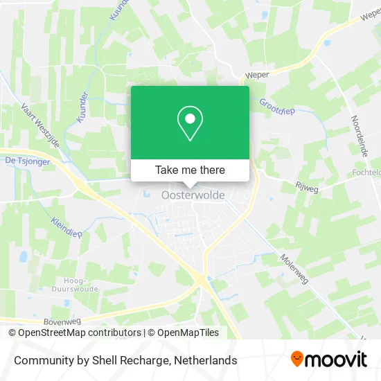 Community by Shell Recharge map