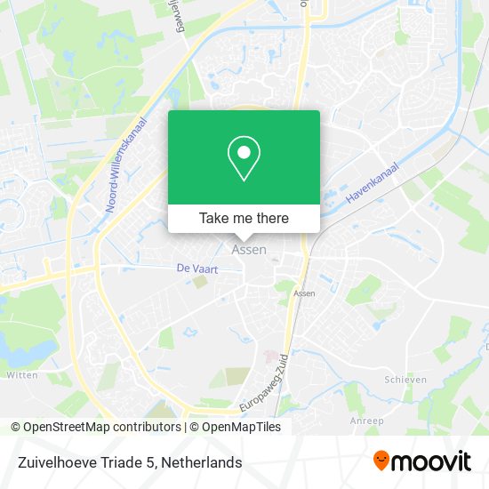 Zuivelhoeve Triade 5 map