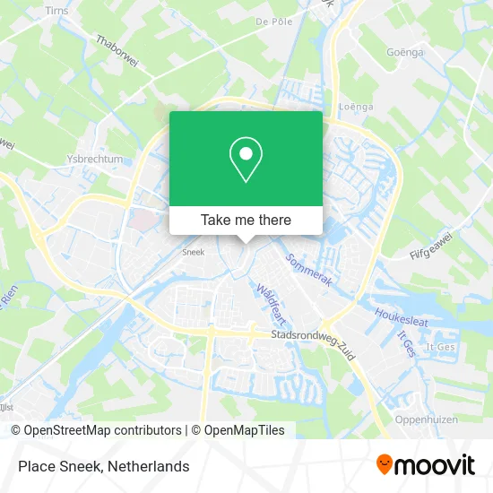 Place Sneek map