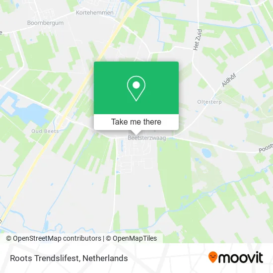 Roots Trendslifest map