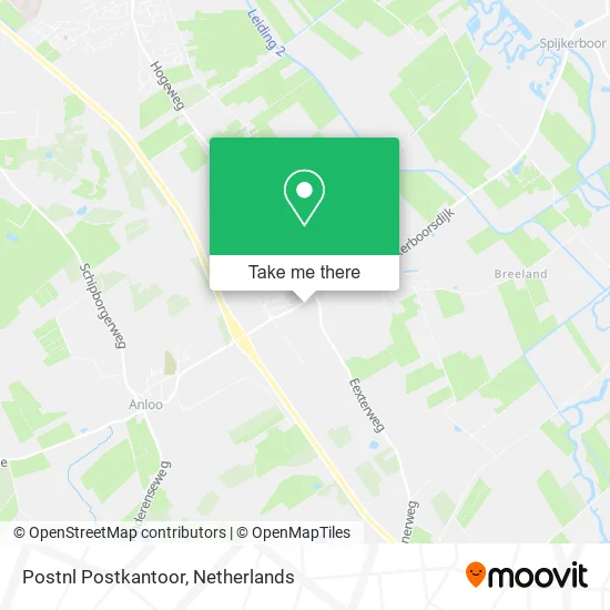 Postnl Postkantoor map