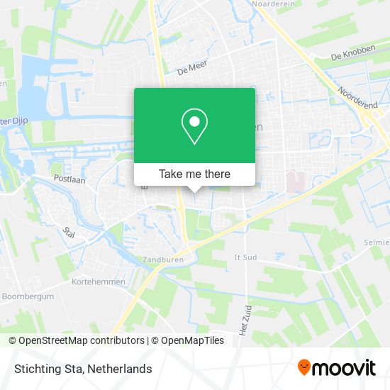 Stichting Sta map