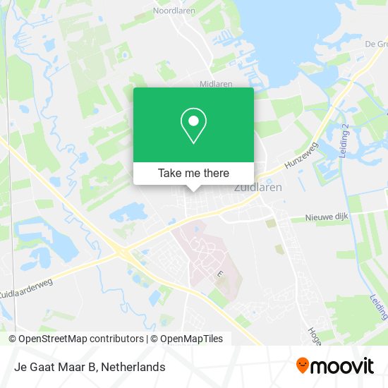 Je Gaat Maar B map