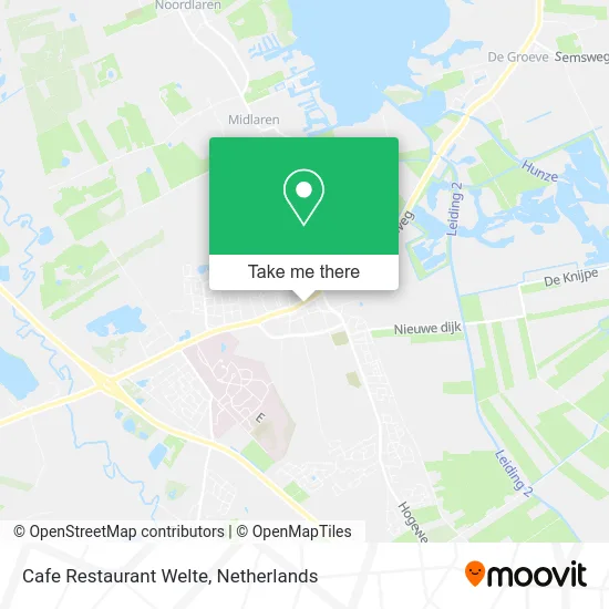 Cafe Restaurant Welte map