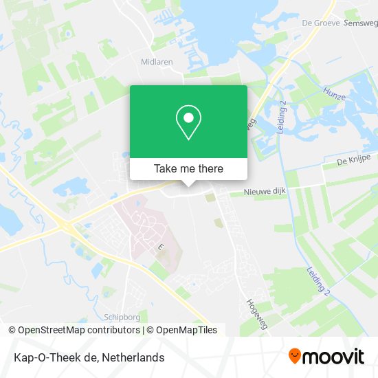 Kap-O-Theek de map