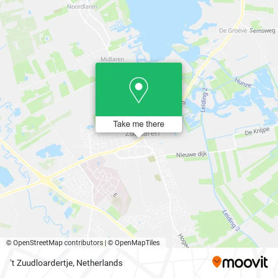 't Zuudloardertje map