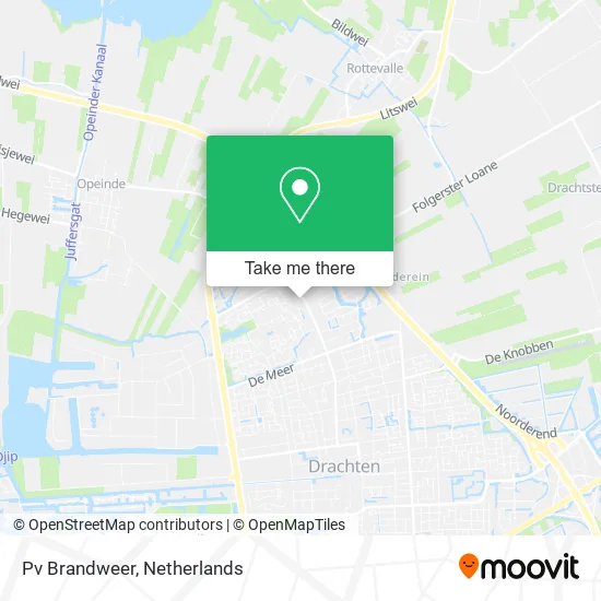 Pv Brandweer map