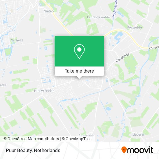 Puur Beauty map