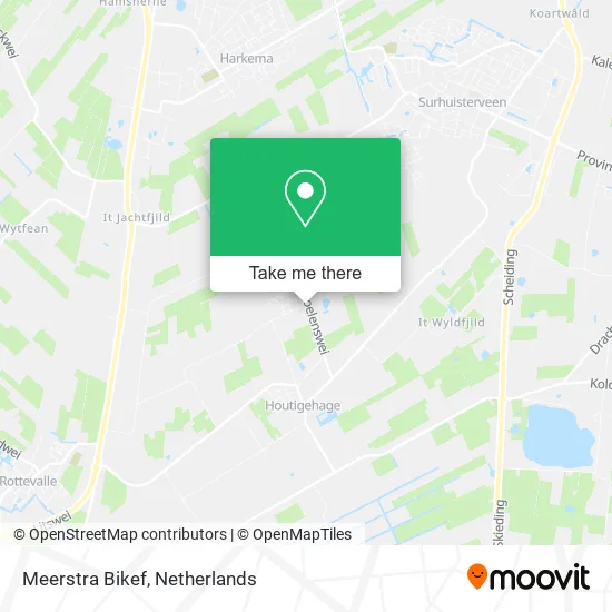 Meerstra Bikef map
