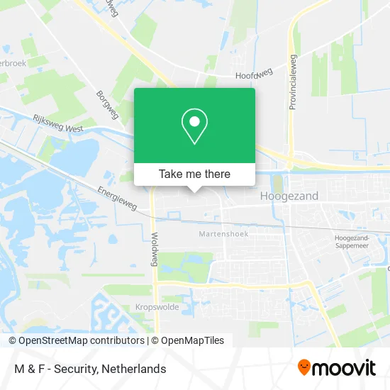 M & F - Security map