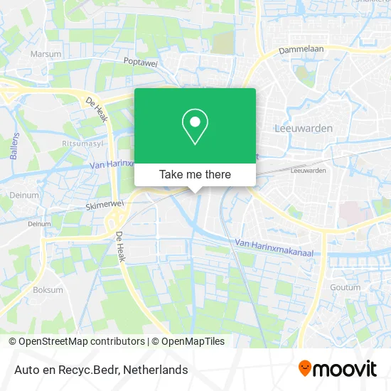 Auto en Recyc.Bedr map