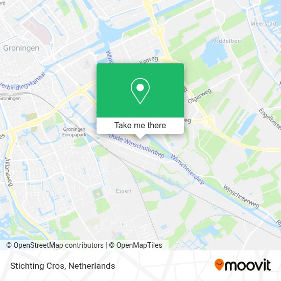 Stichting Cros map