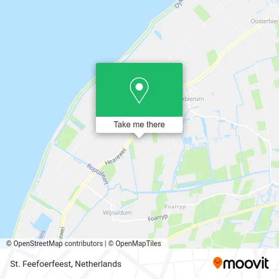 St. Feefoerfeest map