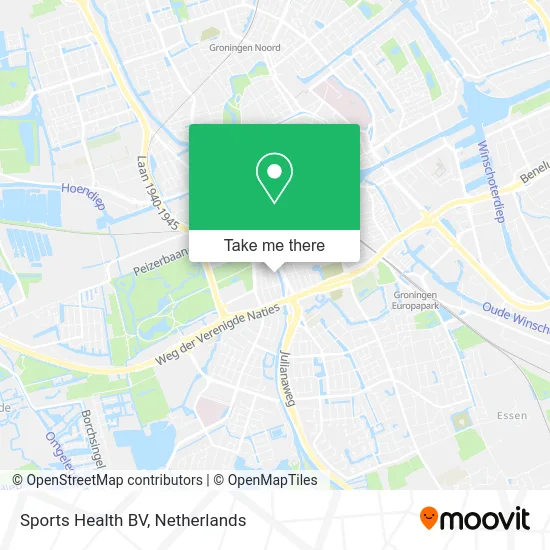 Sports Health BV map