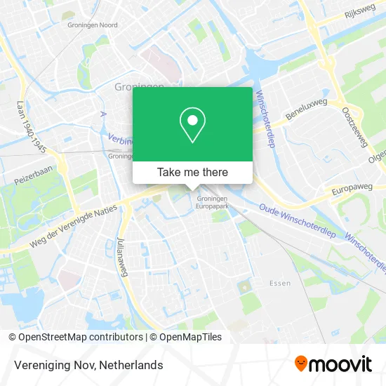 Vereniging Nov map