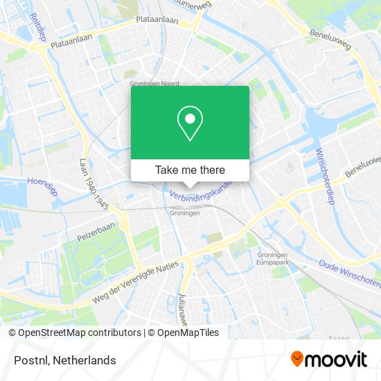 Postnl map