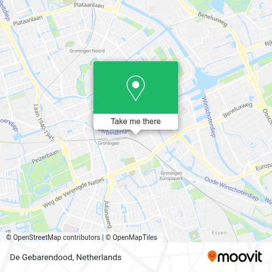 De Gebarendood map