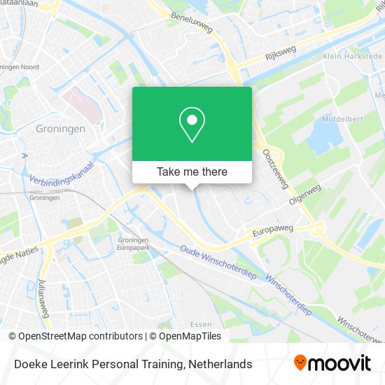 Doeke Leerink Personal Training map