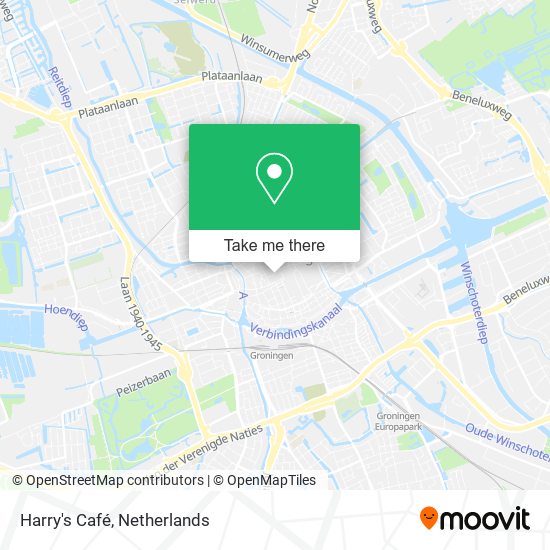Harry's Café map