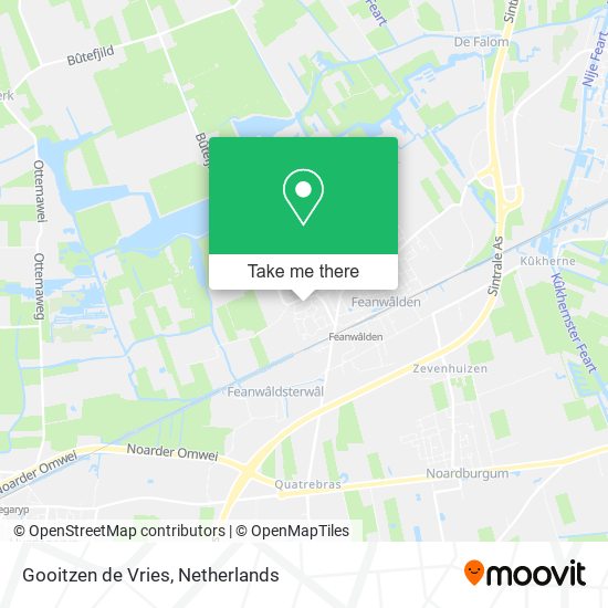 Gooitzen de Vries map