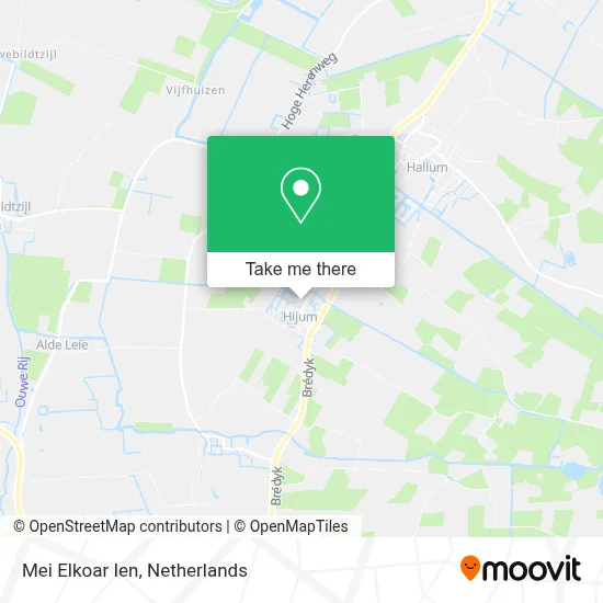 Mei Elkoar Ien map