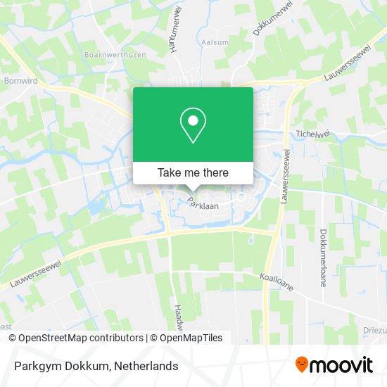 Parkgym Dokkum map