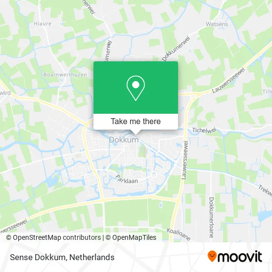 Sense Dokkum map