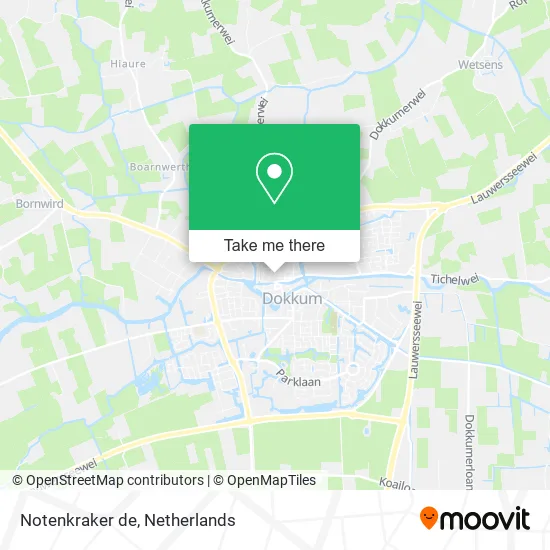 Notenkraker de map