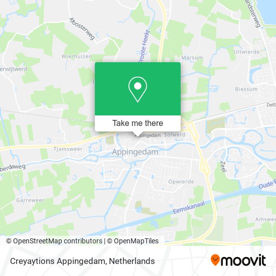 Creyaytions Appingedam Karte