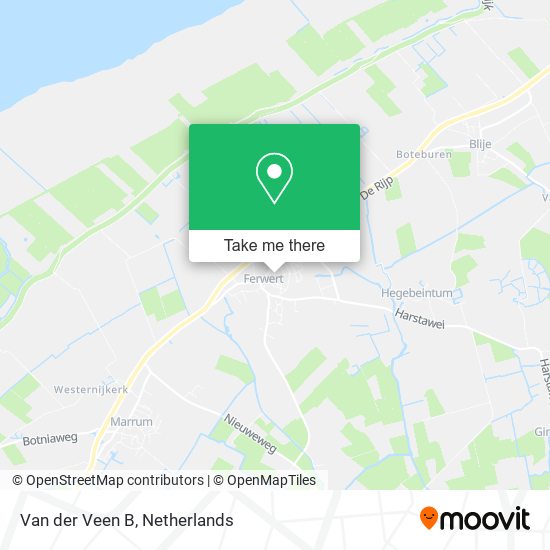 Van der Veen B map