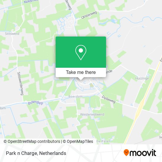 Park n Charge map