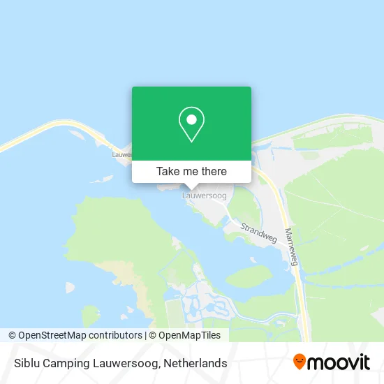 Siblu Camping Lauwersoog map