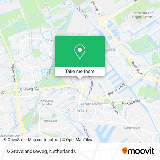 's-Gravelandseweg map
