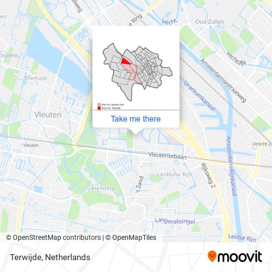 Terwijde map