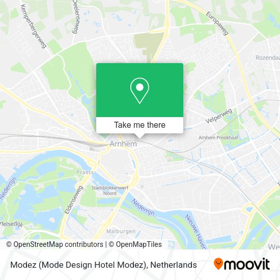 Modez (Mode Design Hotel Modez) map